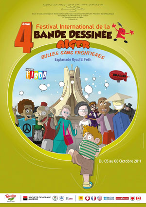 Le festival international de la bande dessinée d'Alger