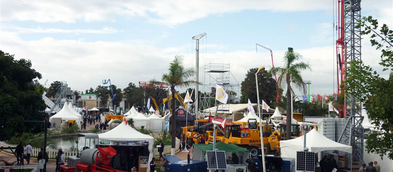 Le salon international des travaux publics d'Alger