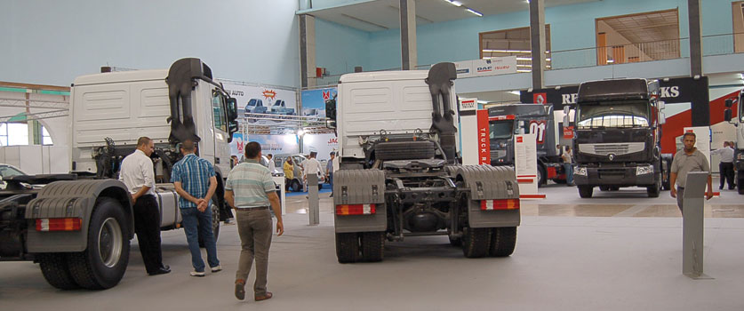 Le salon international du véhicule industriel et utilitaire d'Alger