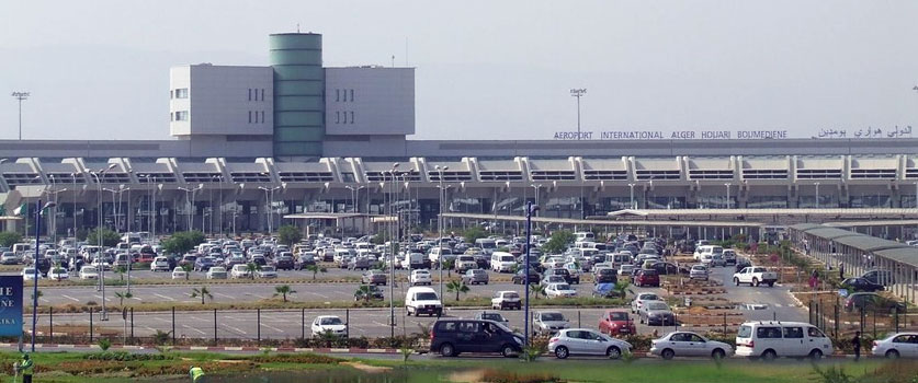 L'aéroport international Houari Boumediene à Alger