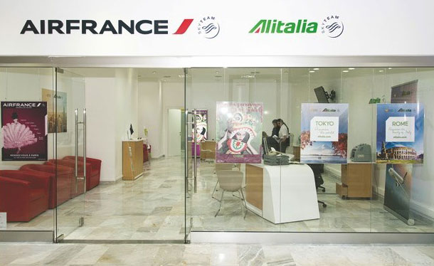 L'agence Air France Aurassi à Alger