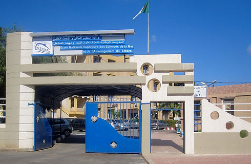 L'école nationale supérieure des sciences de la mer et de l'aménagement du littoral à Dely Brahim