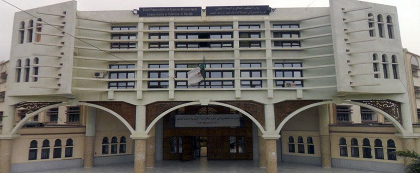 L'école préparatoire en sciences économiques, commerciales et sciences de gestion à Draria