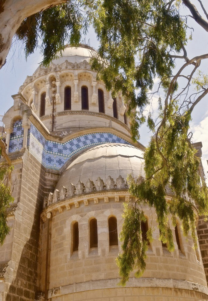La basilique Notre-Dame d'Afrique à Alger