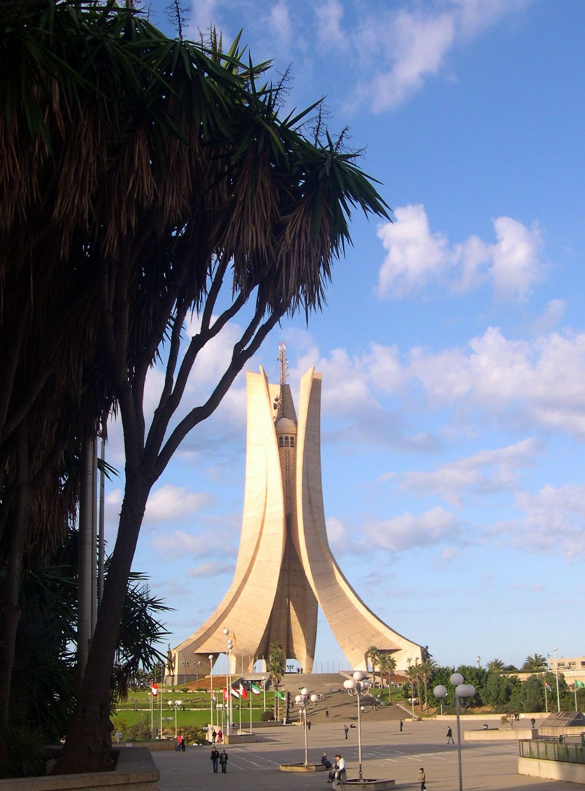 Photo du monument makam el chahid  à Alger