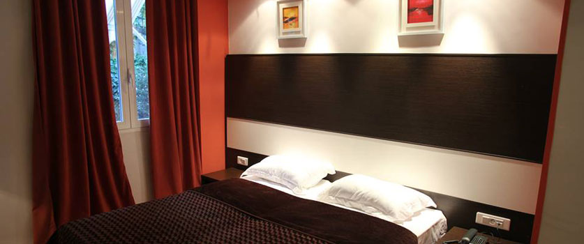 Une chambre de l'hôtel ABC d'Alger