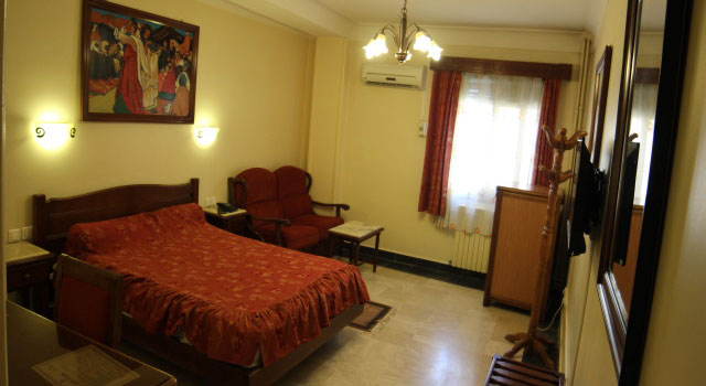 Une chambre de l'hôtel Hydra à Alger
