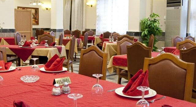 Le restaurant de l'hôtel Hydra à Alger