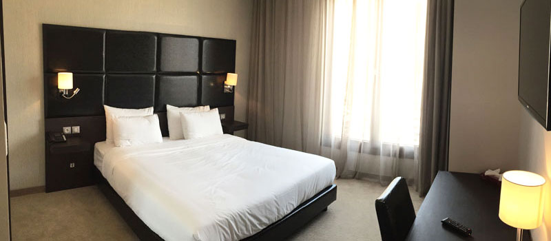 Une chambre de l'hôtel Lalla Doudja à Alger