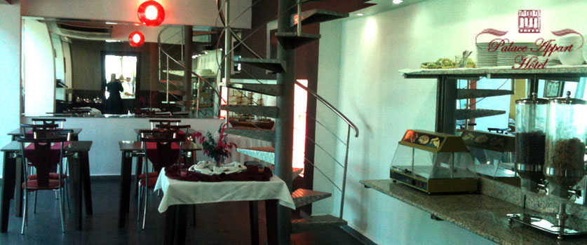 Le restaurant du Palace Appart Hôtel à Alger
