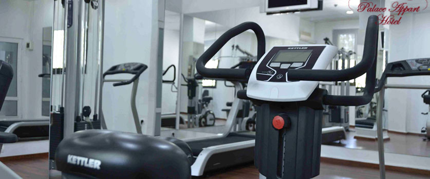 La salle de sport du Palace Appart Hôtel à Alger