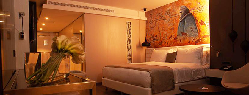 Une chambre de l'hôtel Radisson Blu d'Alger