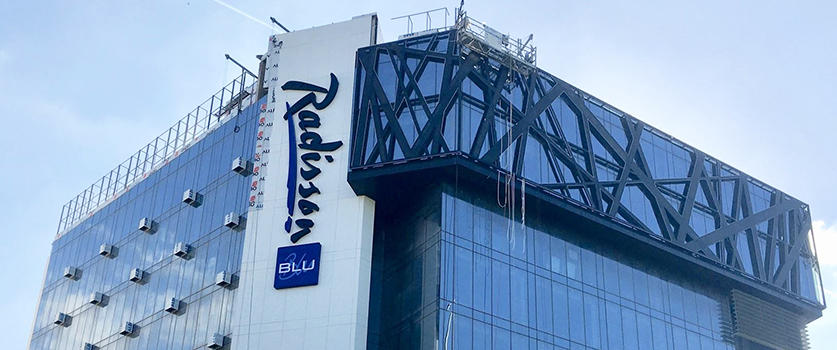 L'hôtel Radisson Blu à Alger