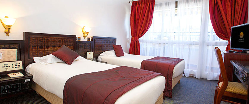 Une chambre de l'hôtel Saint-George à Alger