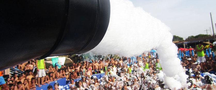 La piscine à mousse du parc aquatique Aquafortland de Bordj El Kiffan