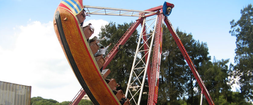 Le parc d'attraction Dream Park à Mohammadia (Alger)