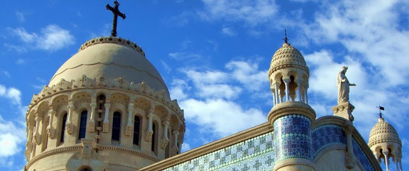 La basilique Notre-Dame d'Afrique à Alger