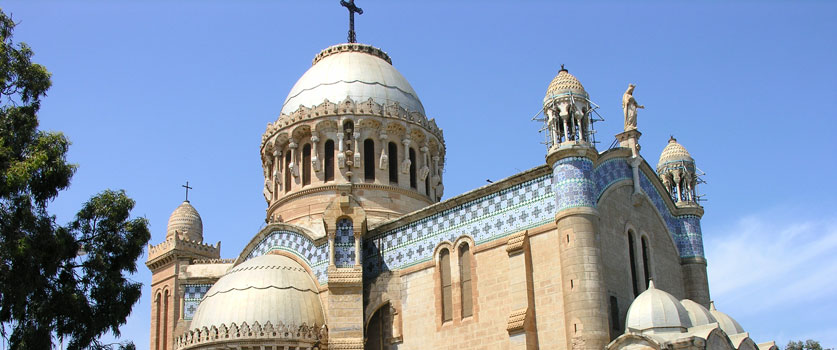 La basilique Notre-Dame d'Afrique à Alger