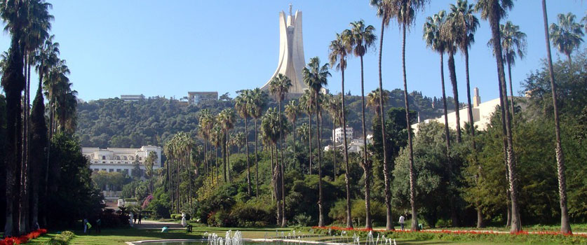 Le Jardin d'Essai à Alger