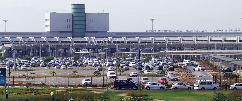 L'aéroport international Houari Boumediene à Alger
