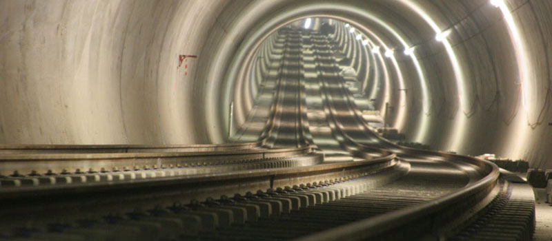 Un tunnel du métro d'Alger