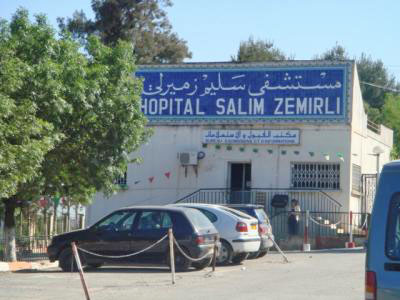 Le CHU Zemirli à Alger